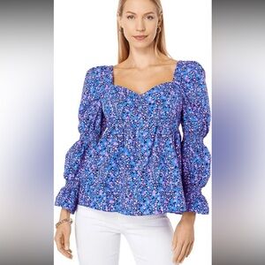 Lilly Pulitzer Preslee Growl and Prowl Top